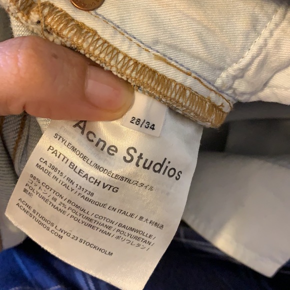 Vintage wash Acne Studio - Picture 4 of 4